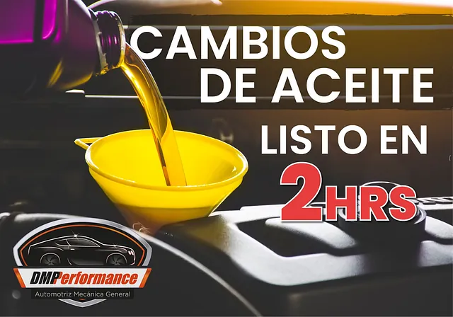 DM Performance Automotriz Cambio de aceite